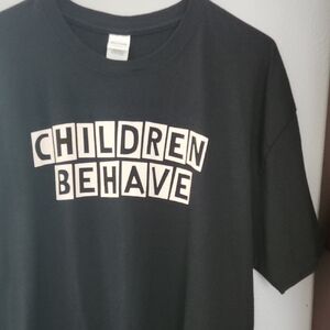 RARE Tiffany Tour Shirt 'Children Behave' 2019 Mixtape Black XL Stranger Things